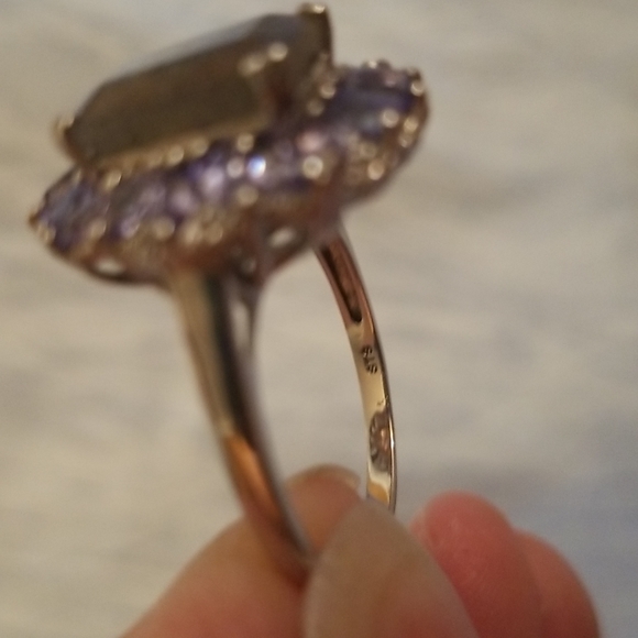 Malagsy Labradorite Sterling Silver Ring - Picture 2 of 4